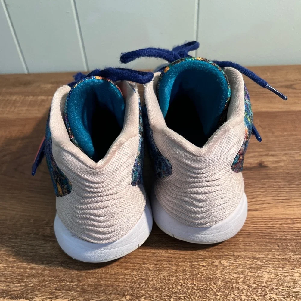 Nike KD 14 Psychedelic Men’s Basketball Shoes Deep Royal Blue/Pale Coral/Coconut - Picture 7 of 16